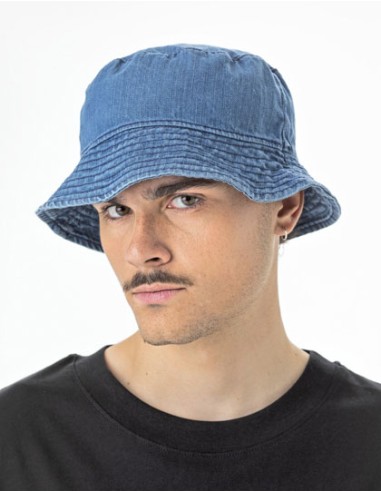 MAN-M200-Adults Denim Bucket Hat